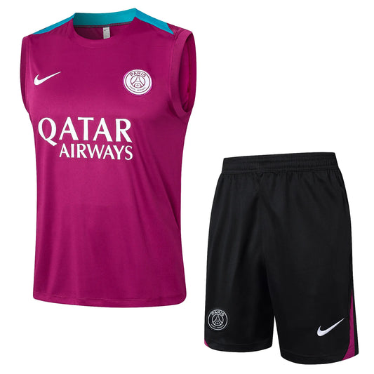 Conjunto PSG Treino Regata 24/25 - Rosa