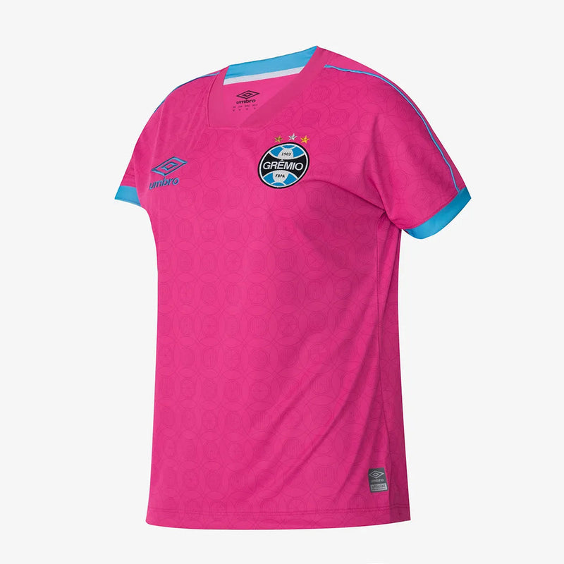 Camisa Feminina do Grêmio Outubro Rosa 2023/24