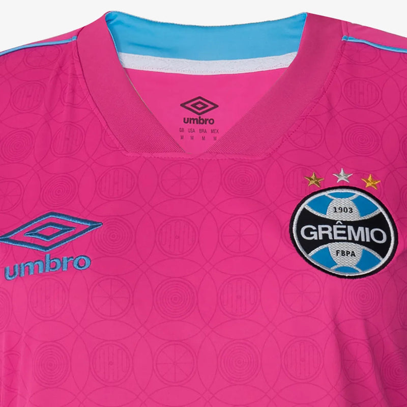 Camisa Feminina do Grêmio Outubro Rosa 2023/24