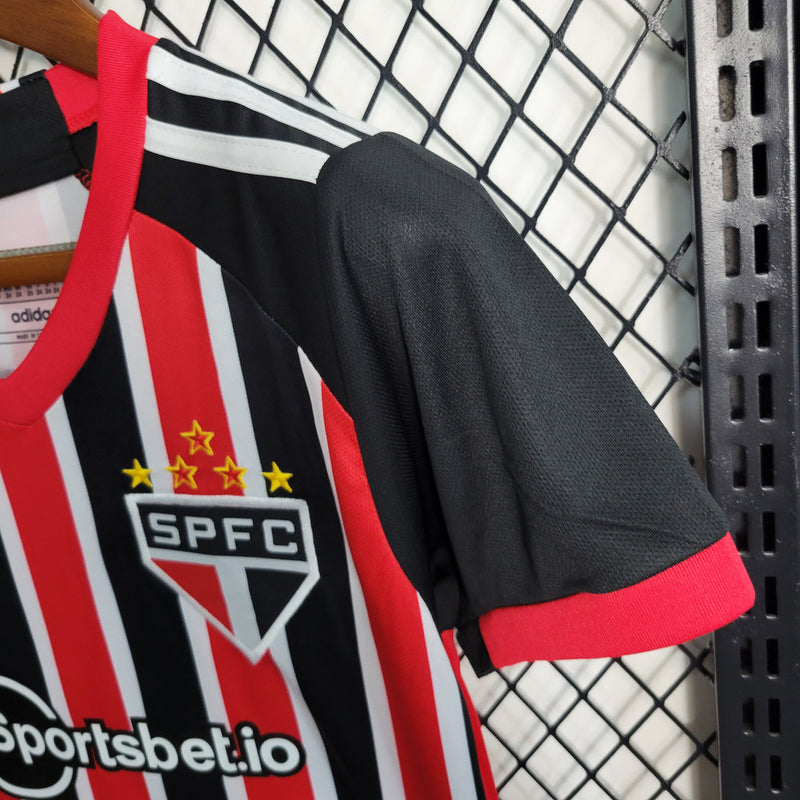 Kit Infantil São Paulo Away 23/24