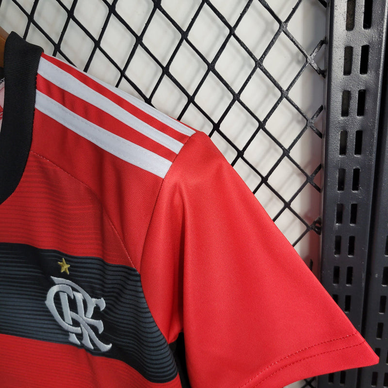 Kit Infantil Flamengo Home 23/24