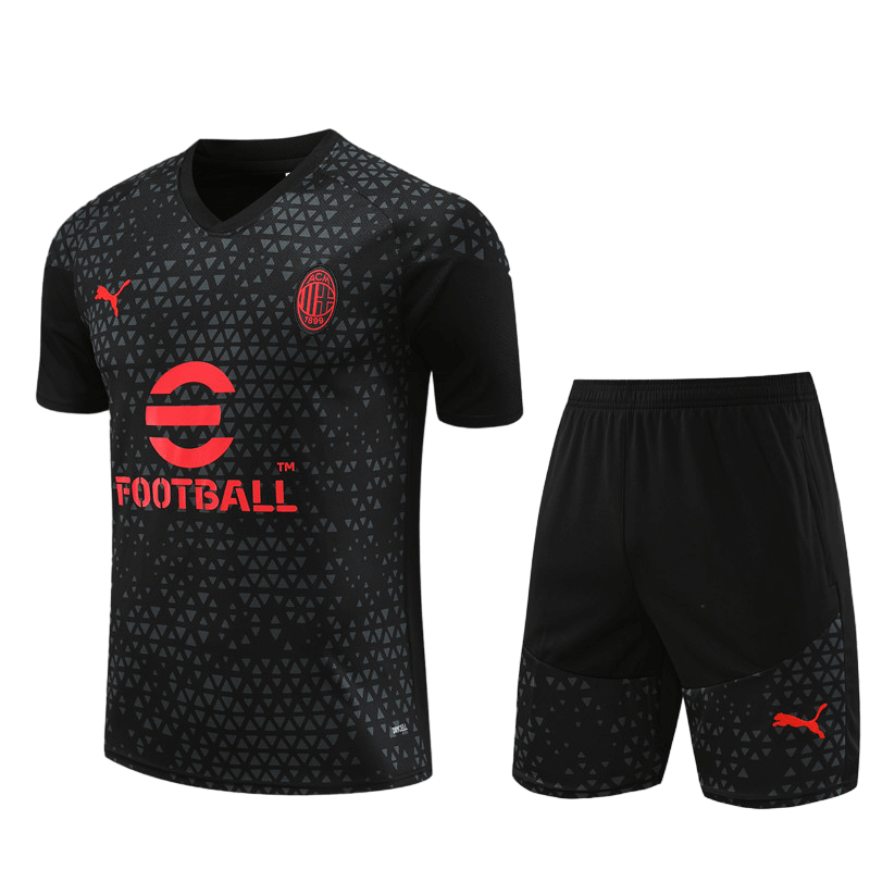 Conjunto de Treino Milan 2023 Preto