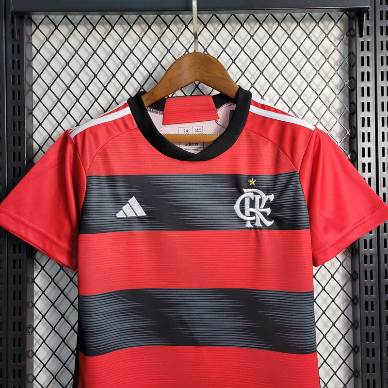 Kit Infantil Flamengo Home 23/24