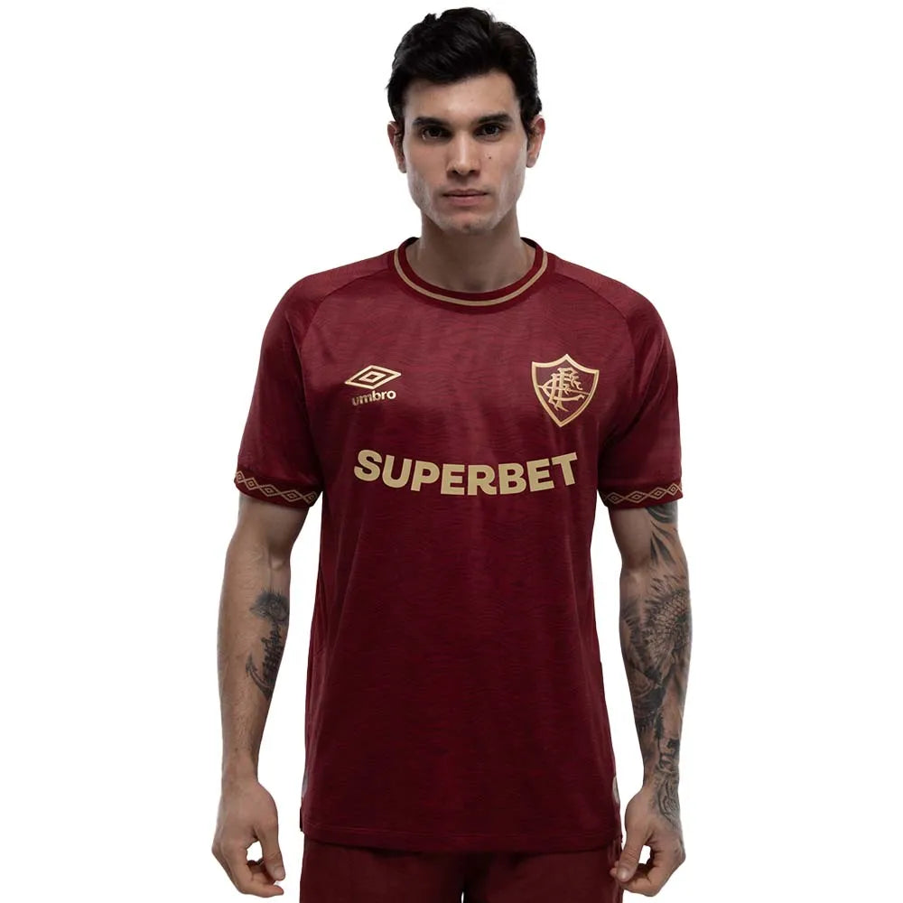 Camisa Umbro Fluminense III 2025/26 Grená
