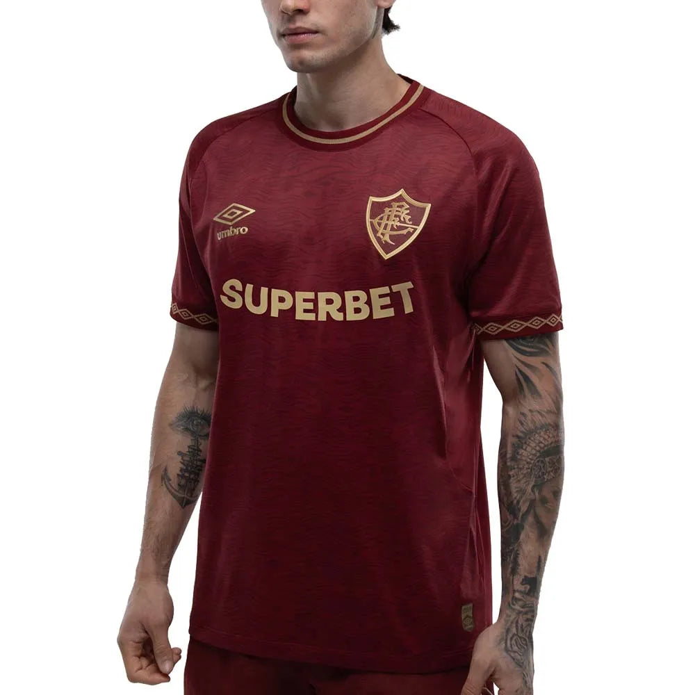 Camisa Umbro Fluminense III 2025/26 Grená