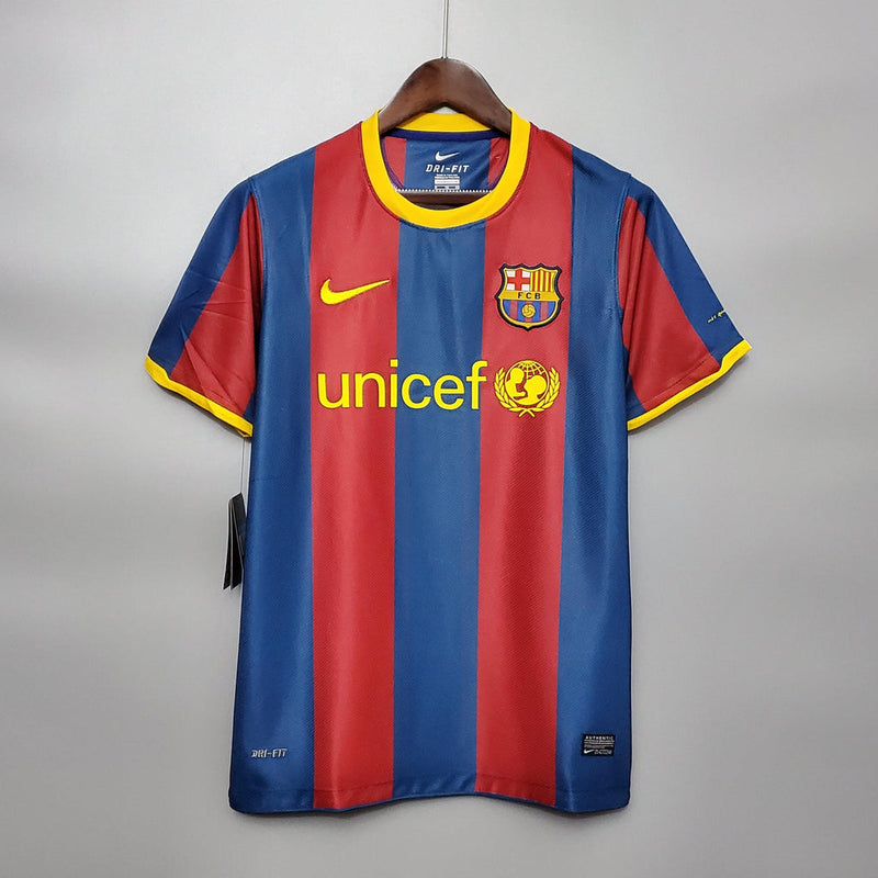 Camisa Retrô do Barcelona 2010/11 Home