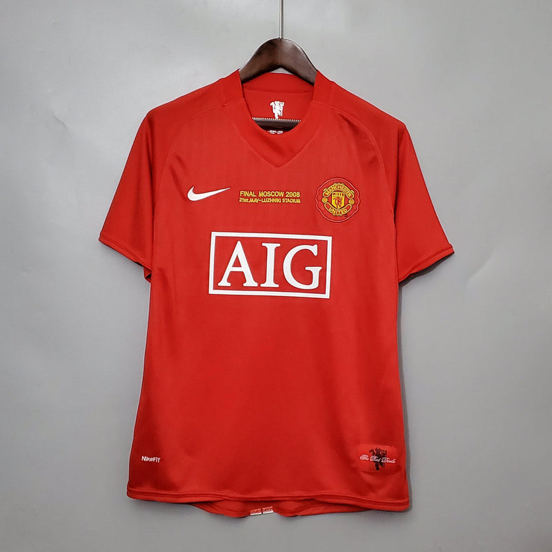 Camisa Manchester United Retrô 2007/08 Home