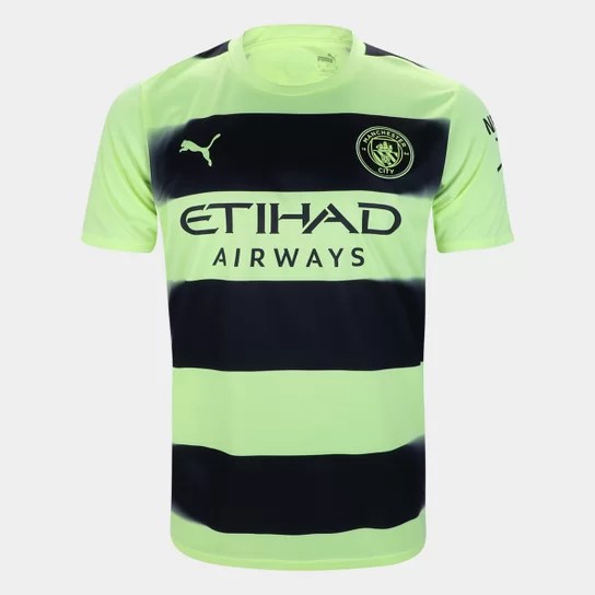 Camisa Manchester City lll 2022/23