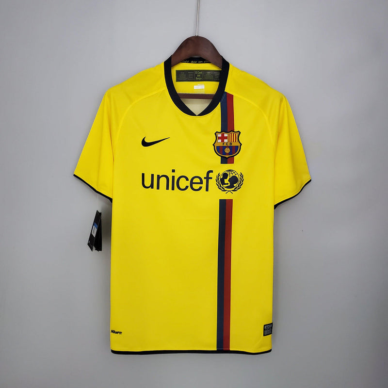 Camisa Retrô do Barcelona 2008/09 Away