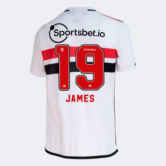 Camisa do São Paulo 2023/24 Home - James N19