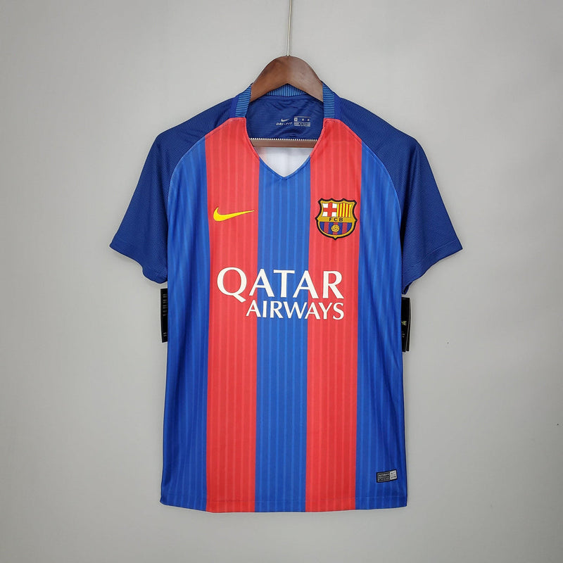 Camisa Retrô do Barcelona 2016/17 Home