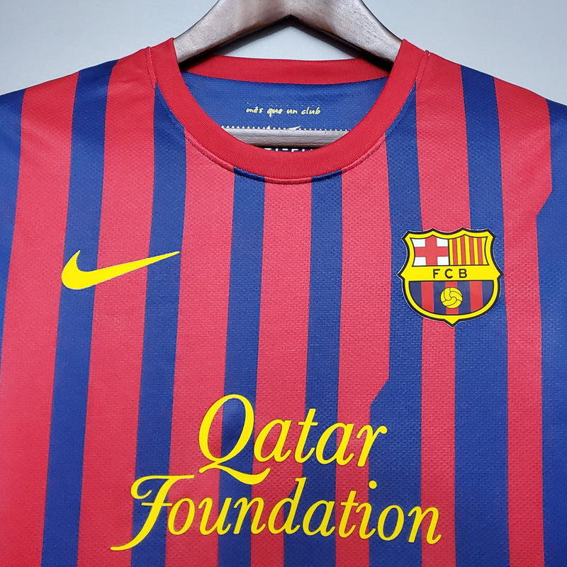 Camisa Retrô do Barcelona 2011/12 Home