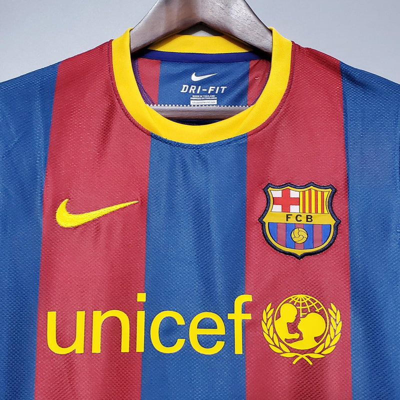 Camisa Retrô do Barcelona 2010/11 Home