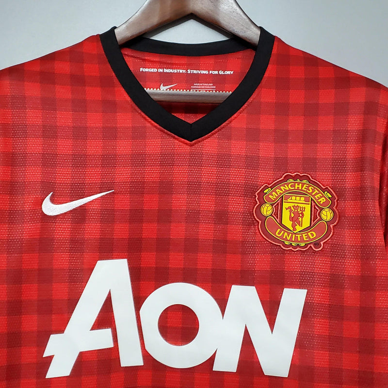 Camisa Manchester United Retrô 2012/13 Home