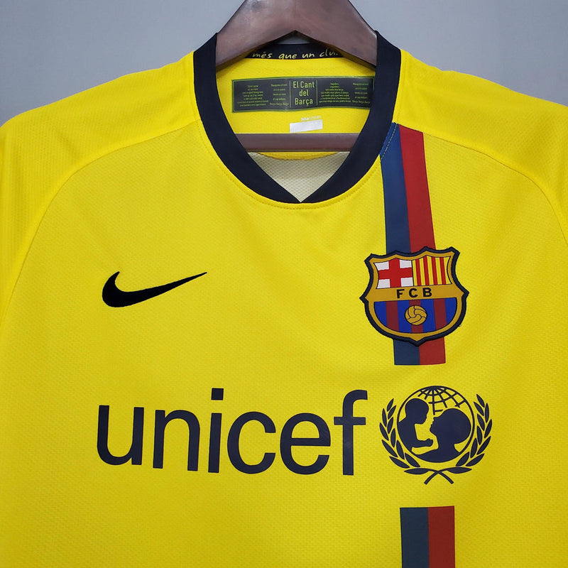 Camisa Retrô do Barcelona 2008/09 Away