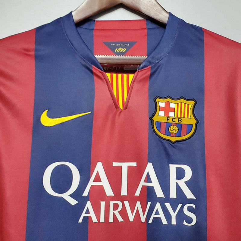 Camisa Retrô do Barcelona 2014/15 Home