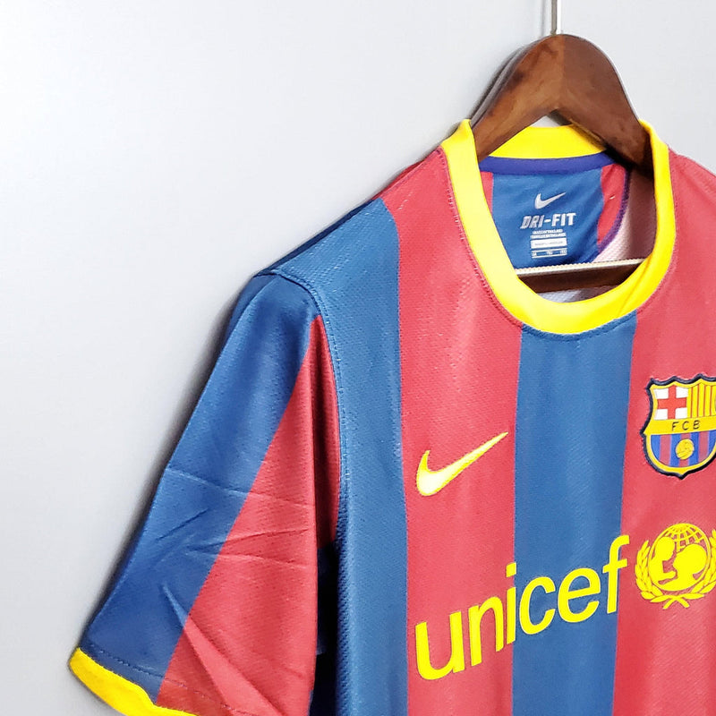 Camisa Retrô do Barcelona 2010/11 Home