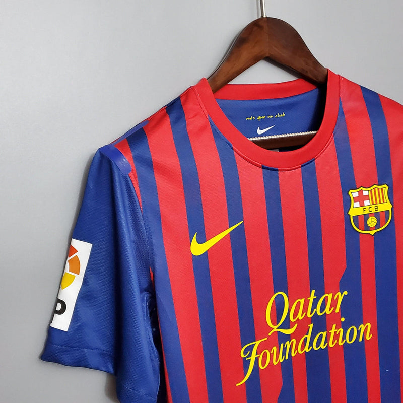 Camisa Retrô do Barcelona 2011/12 Home