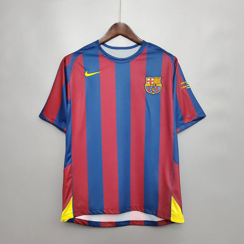 Camisa Retrô do Barcelona 2006/07 Home