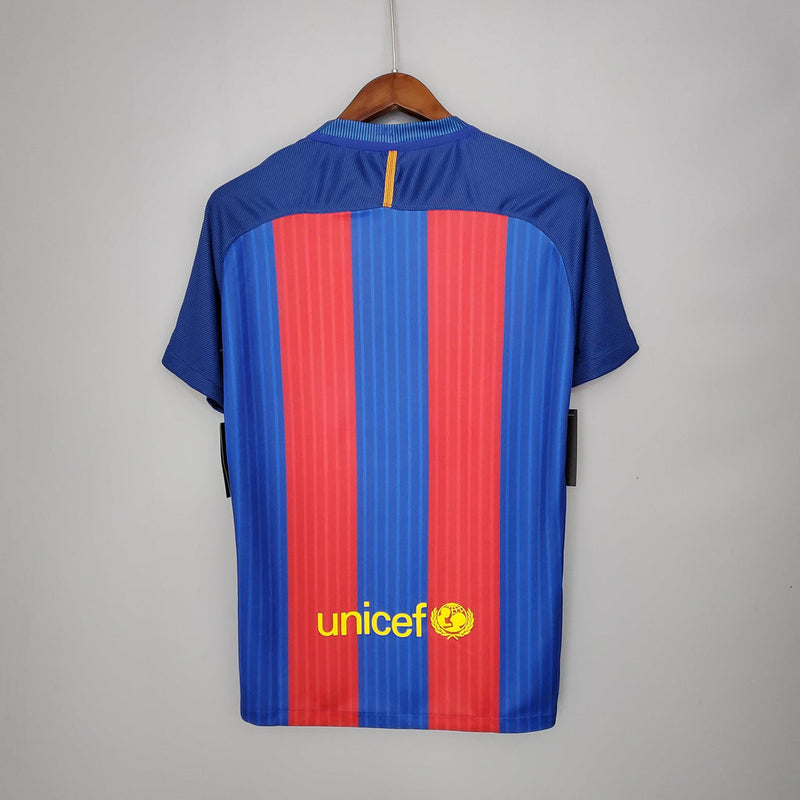 Camisa Retrô do Barcelona 2016/17 Home