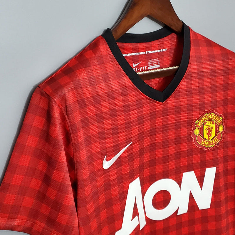 Camisa Manchester United Retrô 2012/13 Home