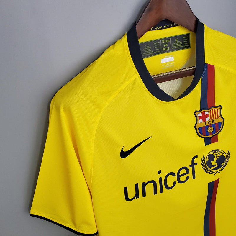 Camisa Retrô do Barcelona 2008/09 Away