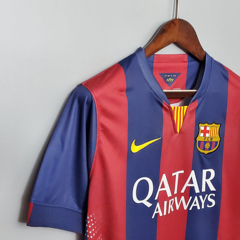 Camisa Retrô do Barcelona 2014/15 Home