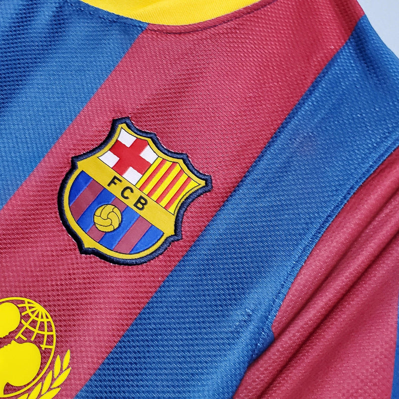 Camisa Retrô do Barcelona 2010/11 Home