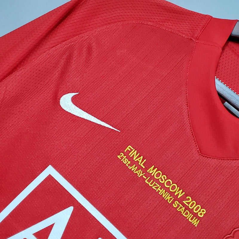 Camisa Manchester United Retrô 2007/08 Home