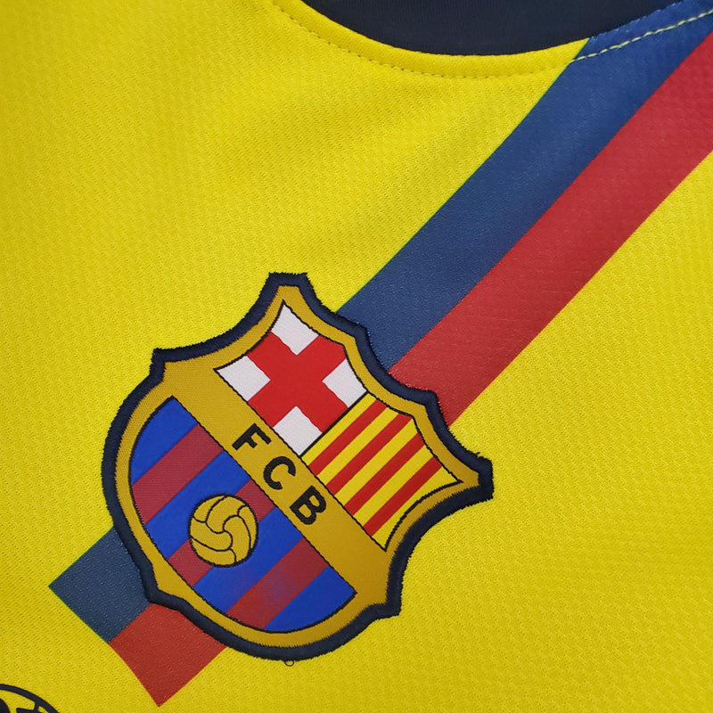 Camisa Retrô do Barcelona 2008/09 Away