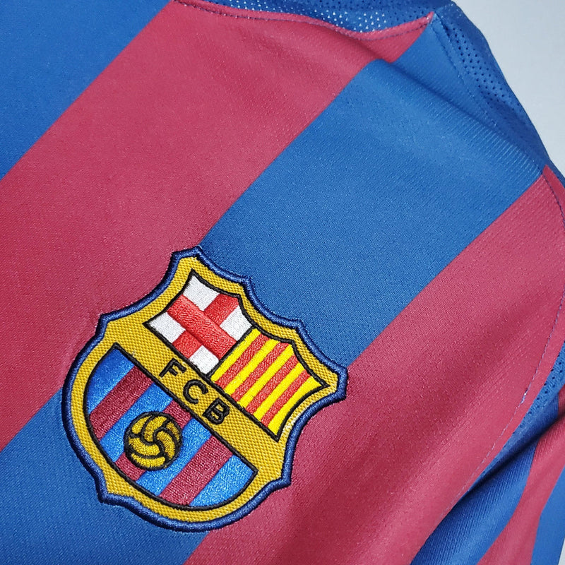 Camisa Retrô do Barcelona 2006/07 Home