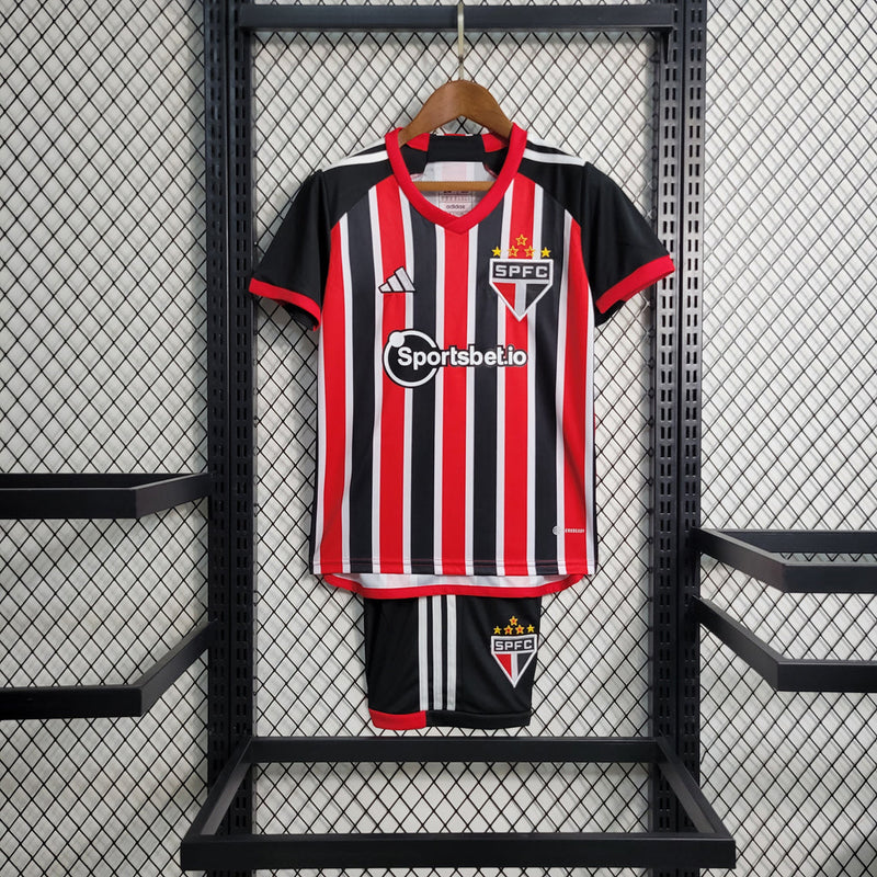 Kit Infantil São Paulo Away 23/24