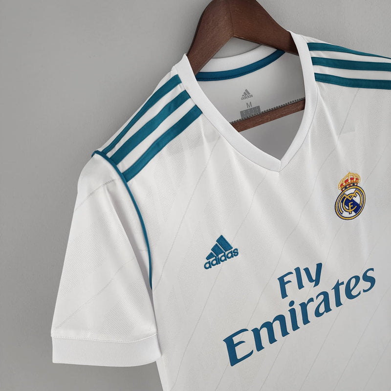 Camisa Retrô do Real Madrid 2017/18 Home