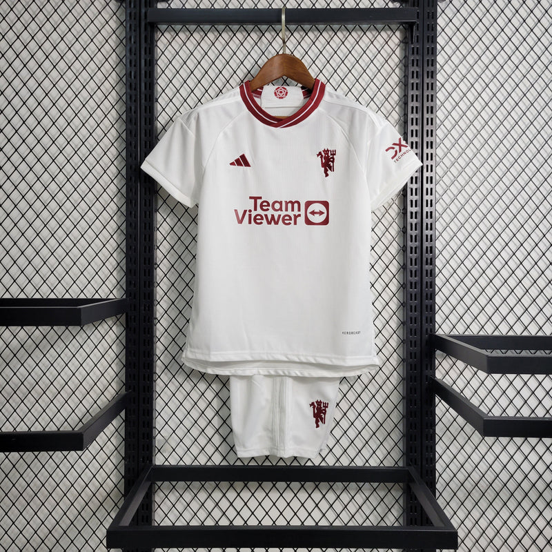 Kit Infantil Manchester United lll 23/24