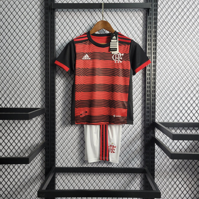 Kit Infantil Flamengo Home 22/23