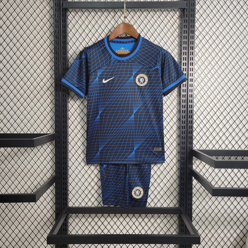 Kit Infantil Chelsea Away 23/24