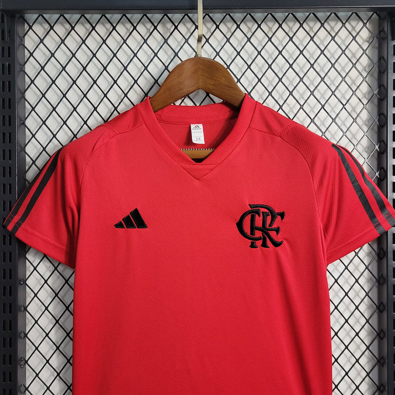 Kit Infantil Flamengo Treino 23/24 Vermelho