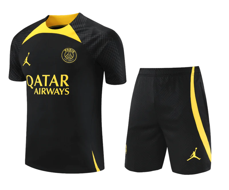 Conjunto de Treino do PSG 2023 Preta