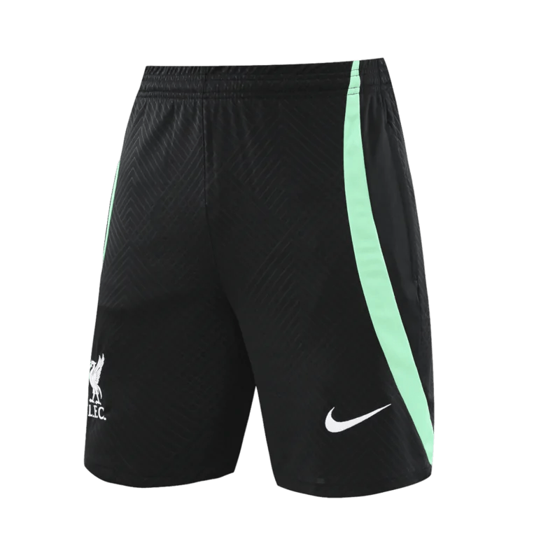 Conjunto de Treino Liverpool 2023 Preto e Branco