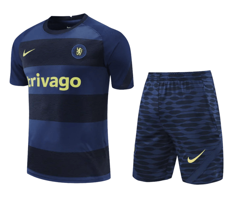 Conjunto de Treino Chelsea 2023 Azul Escuro