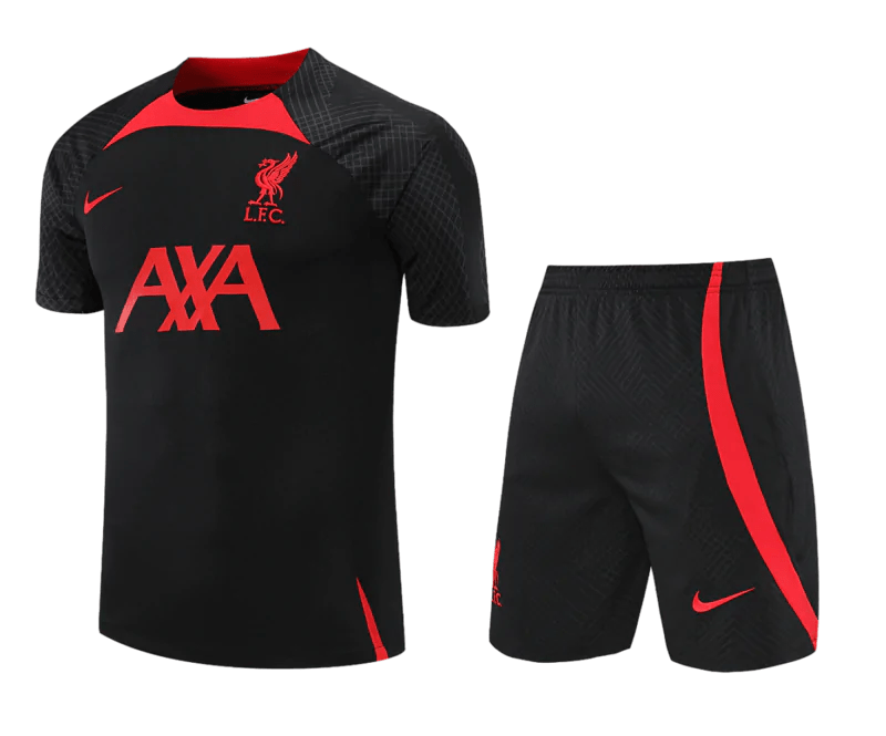 Conjunto de Treino Liverpool 2023 Preto