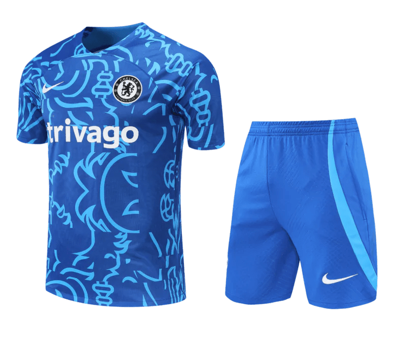 Conjunto de Treino Chelsea 2023 Azul