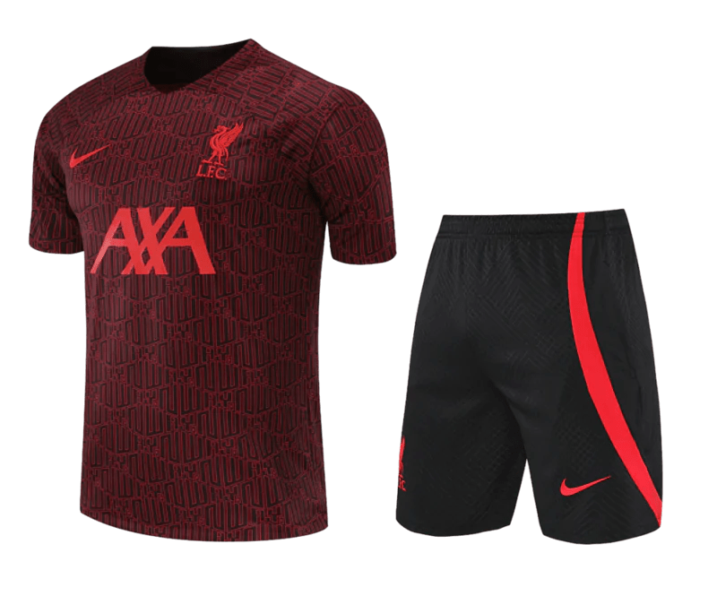 Conjunto de Treino Liverpool 2023 Vinho