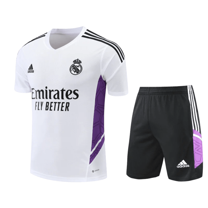 Conjunto de Treino Real Madrid 2023 Branco