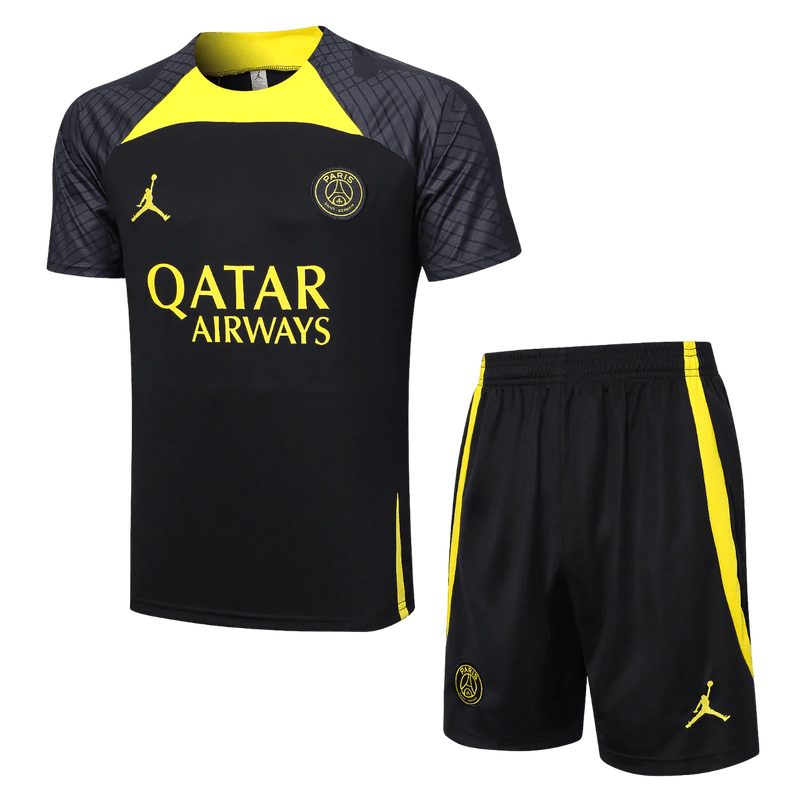 Conjunto de Treino do PSG 2022 Preto