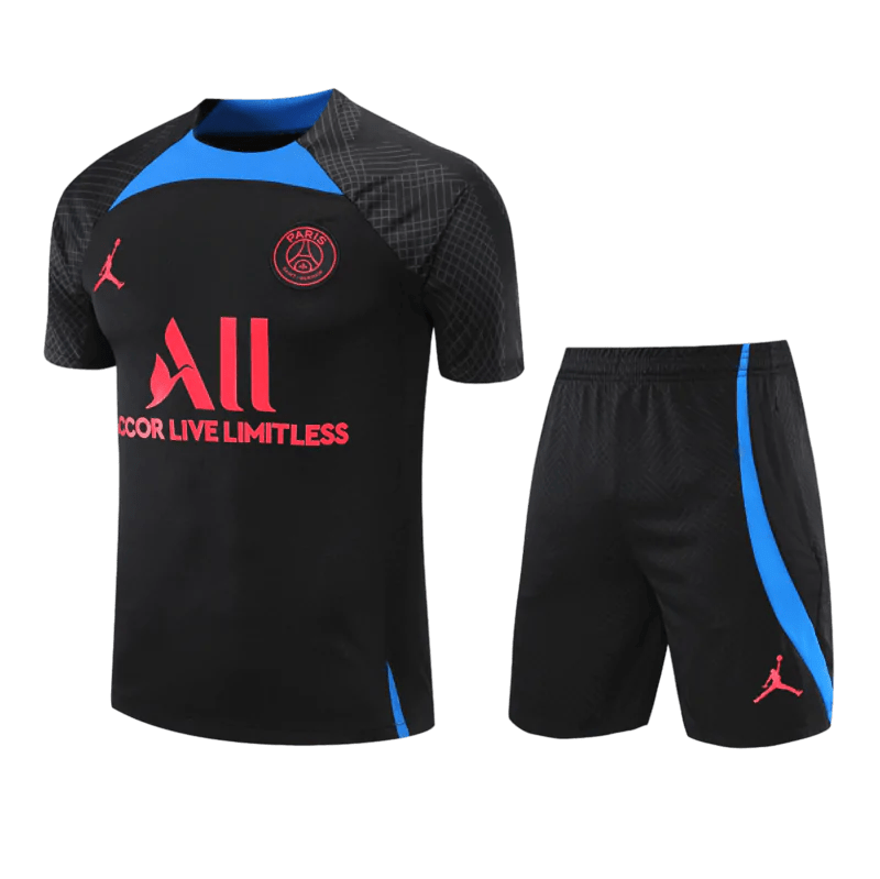 Conjunto de Treino do PSG 2022 Preto