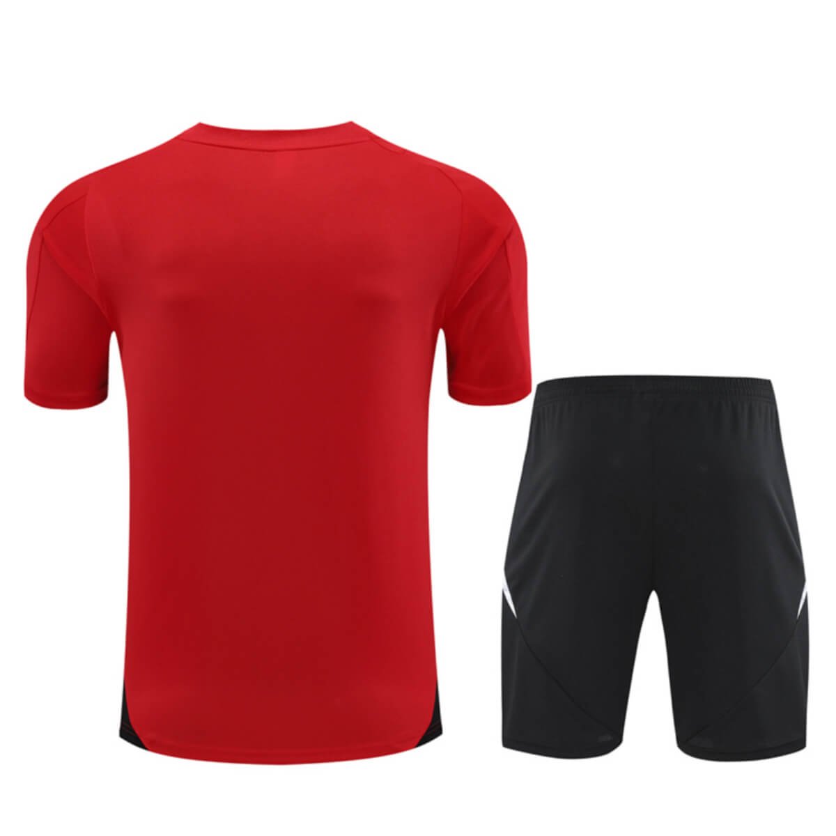 Kit Short e Camisa Manchester United Treino Vermelho 2024/25