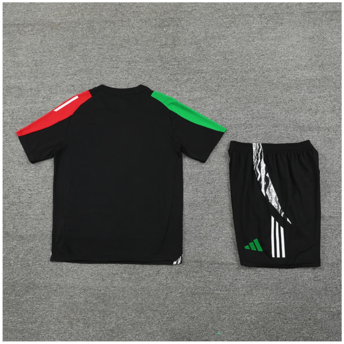 Conjunto Arsenal Treino Camisa e Short Preta 2024/25