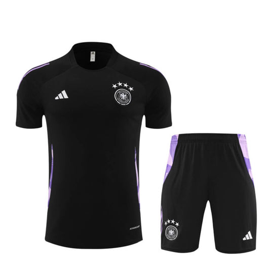 Kit Short e Camisa Alemanha Treino Preto 2024/25