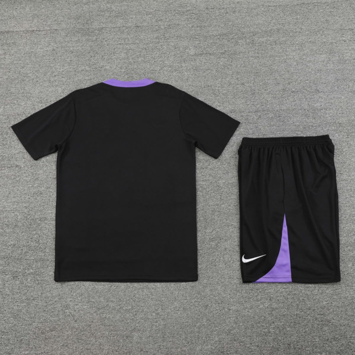 Kit Short e Camisa Inglaterra Treino Preto 2024/25